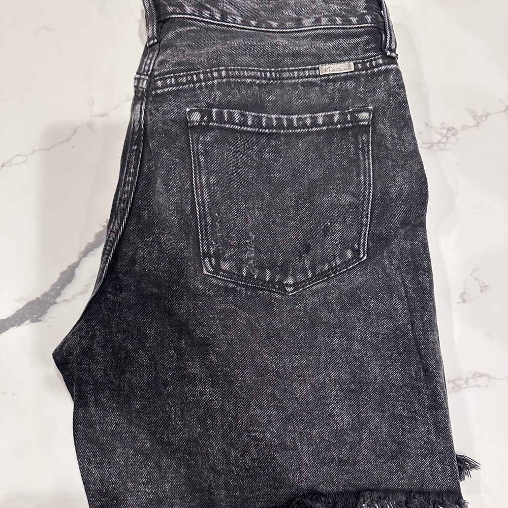 KanCan High Waist Black Denim Shorts